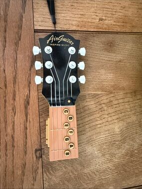 Kids Musical Toy Guitar - Black and Light Brown